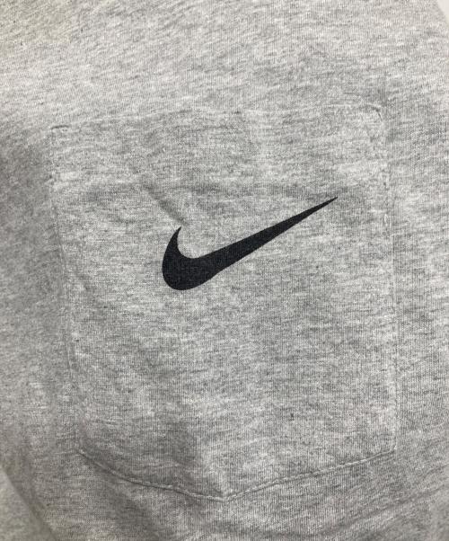 NIKE（ナイキ）NIKE (ナイキ) 90's ポケットスウォッシュTシャツ グレー サイズ:Ⅿの古着・服飾アイテム