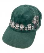 SOUTH PARKサウスパーク）の古着「キャラクター刺繍キャップ」｜グリーン