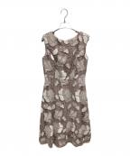 GRACE CONTINENTAL（グレースコンチネンタル）の古着「刺繍レースワンピース」｜ピンク