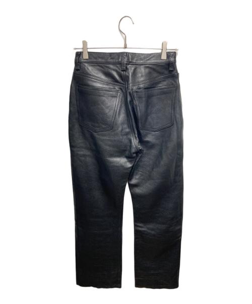 JOHNBULL（ジョンブル）JOHNBULL (ジョンブル) レザーパンツ ブラック サイズ:Ｓの古着・服飾アイテム
