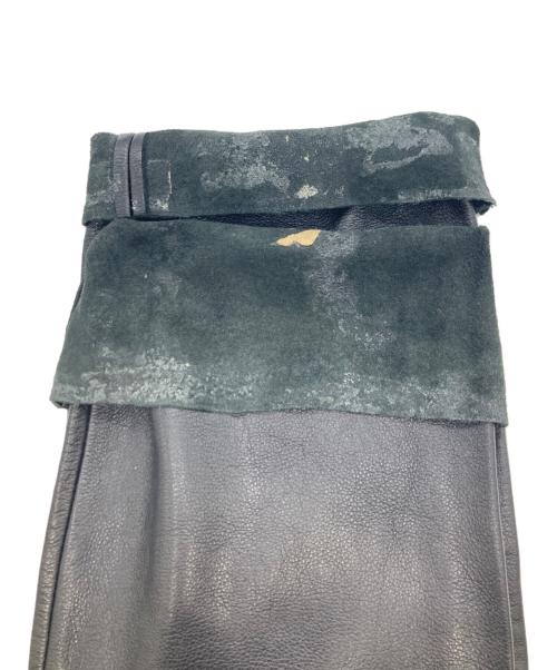 JOHNBULL（ジョンブル）JOHNBULL (ジョンブル) レザーパンツ ブラック サイズ:Ｓの古着・服飾アイテム