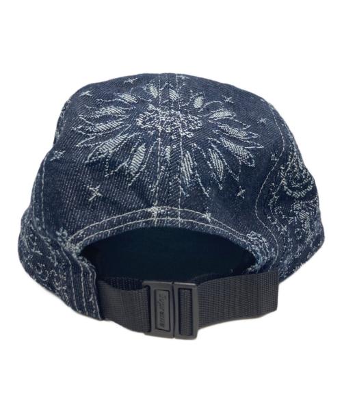 SUPREME（シュプリーム）SUPREME (シュプリーム) 【25SS】Bandana Jacquard Denim Camp Cap インディゴの古着・服飾アイテム