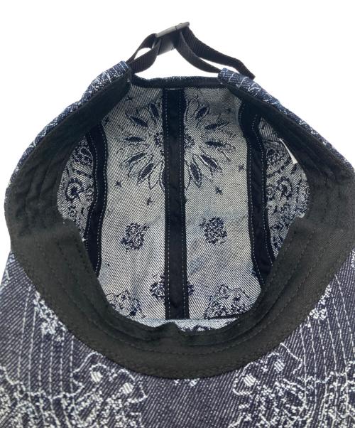 SUPREME（シュプリーム）SUPREME (シュプリーム) 【25SS】Bandana Jacquard Denim Camp Cap インディゴの古着・服飾アイテム