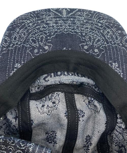 SUPREME（シュプリーム）SUPREME (シュプリーム) 【25SS】Bandana Jacquard Denim Camp Cap インディゴの古着・服飾アイテム