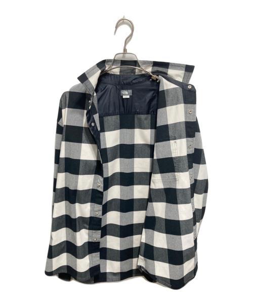 THE NORTH FACE（ザ ノース フェイス）THE NORTH FACE (ザ ノース フェイス) ロングスリーブヌハッチシャツ グレー サイズ:Ｌの古着・服飾アイテム