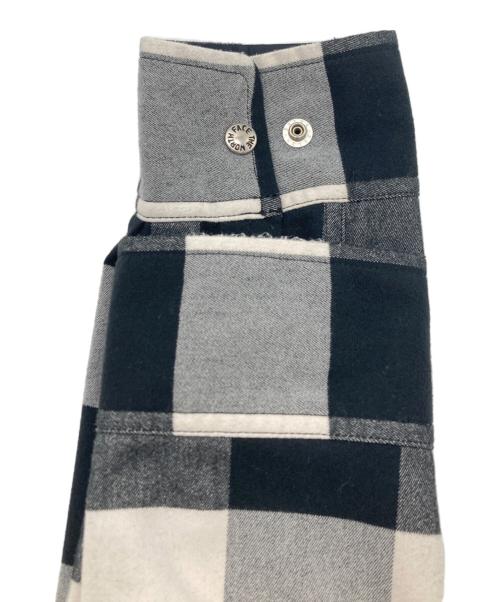 THE NORTH FACE（ザ ノース フェイス）THE NORTH FACE (ザ ノース フェイス) ロングスリーブヌハッチシャツ グレー サイズ:Ｌの古着・服飾アイテム