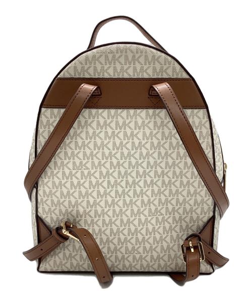 MICHAEL KORS（マイケル・コース）MICHAEL KORS (マイケルコース) SHEILA バックパック ブラウン×アイボリー/バニラマルチの古着・服飾アイテム