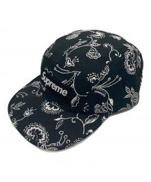 SUPREME（シュプリーム）の古着「25SS Floral Jacquard Camp Cap」｜ブラック