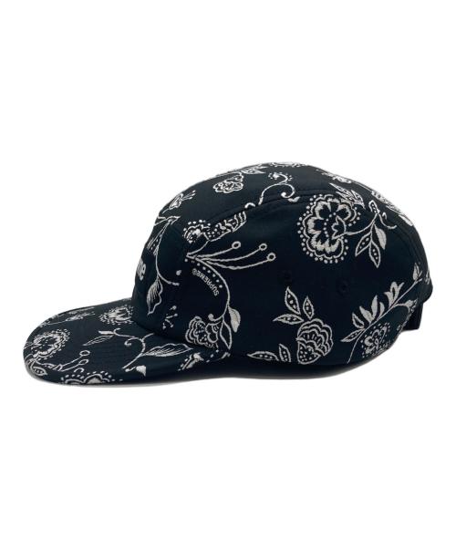SUPREME（シュプリーム）SUPREME (シュプリーム) 25SS Floral Jacquard Camp Cap ブラック サイズ:one size(58cm)の古着・服飾アイテム