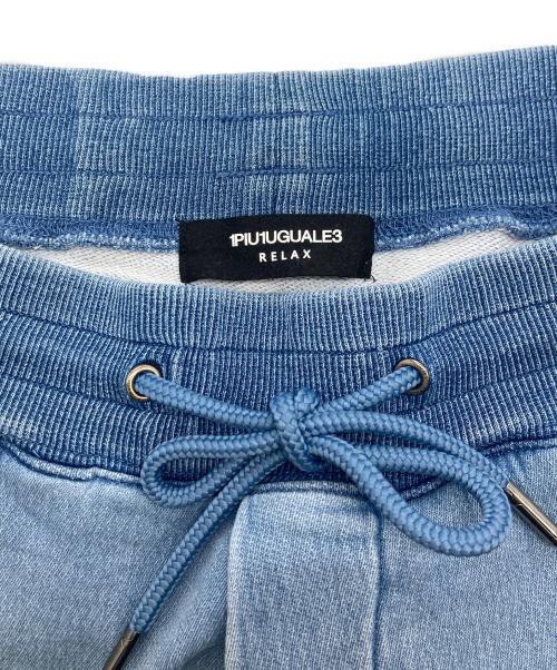 1PIU1UGUALE3 RELAX（ウノピゥウノウグァーレトレ リラックス）1PIU1UGUALE3 RELAX (ウノピゥウノウグァーレトレ リラックス) カラージョグ カーゴパンツ インディゴ サイズ:Mの古着・服飾アイテム