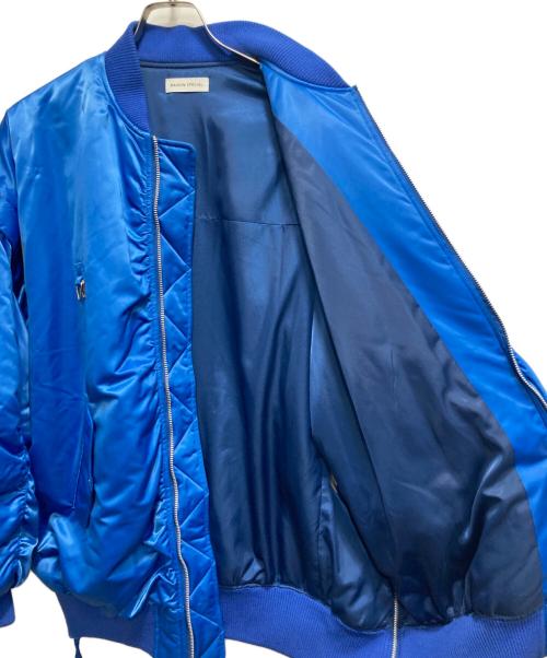 MAISON SPECIAL（メゾンスペシャル）MAISON SPECIAL (メゾンスペシャル) 2WAYオーバーシルエットMA-1 ブルー サイズ:FREEの古着・服飾アイテム