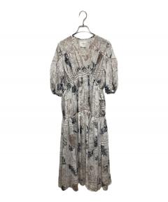 中古・古着通販】ANDMARY (アンドマリー) Baby slit mini dress グレー