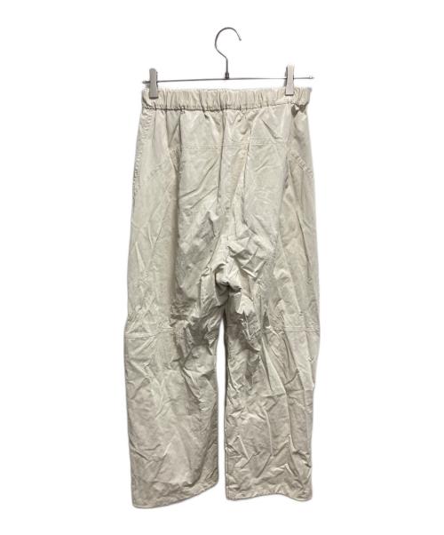 MAISON SPECIAL（メゾンスペシャル）MAISON SPECIAL (メゾンスペシャル) メタリックバナナワークパンツ ベージュ サイズ:26の古着・服飾アイテム