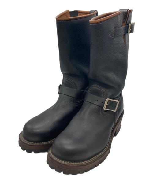 WESCO（ウェスコ）WESCO (ウェスコ) BOSS シングルベルトエンジニアブーツ ブラック サイズ:8Eの古着・服飾アイテム