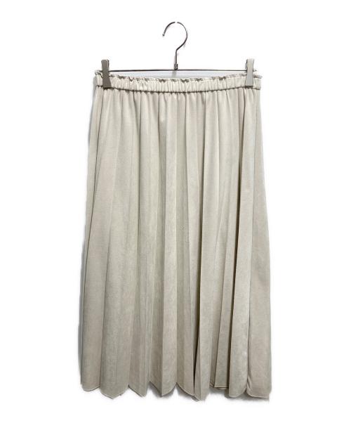 BALLSEY（ボールジィ）BALLSEY (ボールジィ) スウェードスカート ベージュ サイズ:ｓの古着・服飾アイテム