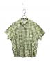 Leilian（レリアン）の古着「ギンガムチェックシャツ」｜グリーン