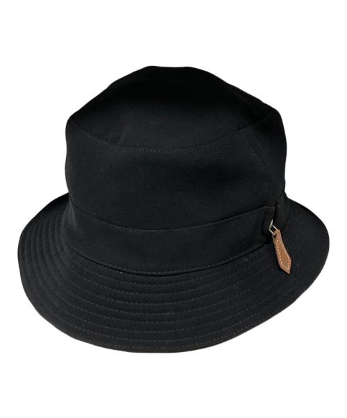 HERMES（エルメス）HERMES (エルメス) モッチバケットハット ブラック サイズ:56の古着・服飾アイテム