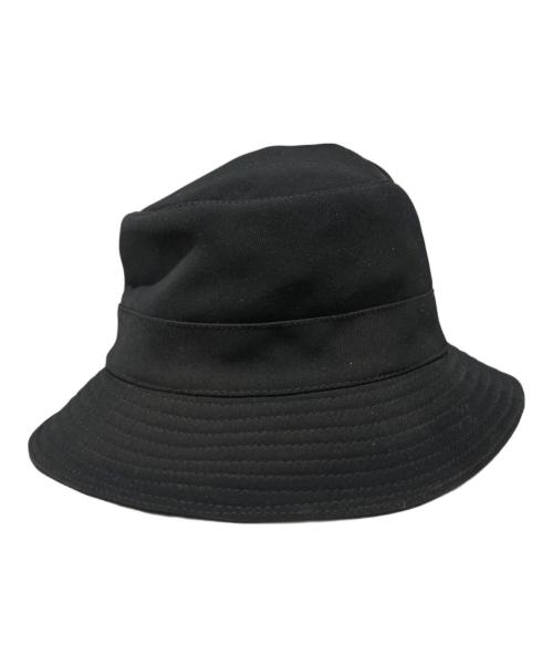 HERMES（エルメス）HERMES (エルメス) モッチバケットハット ブラック サイズ:56の古着・服飾アイテム