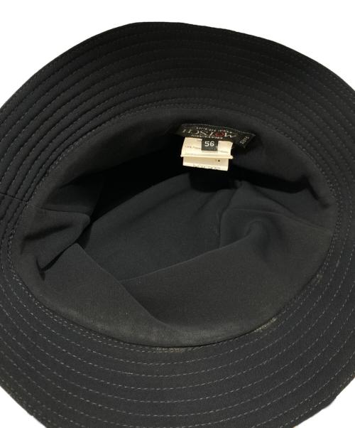 HERMES（エルメス）HERMES (エルメス) モッチバケットハット ブラック サイズ:56の古着・服飾アイテム