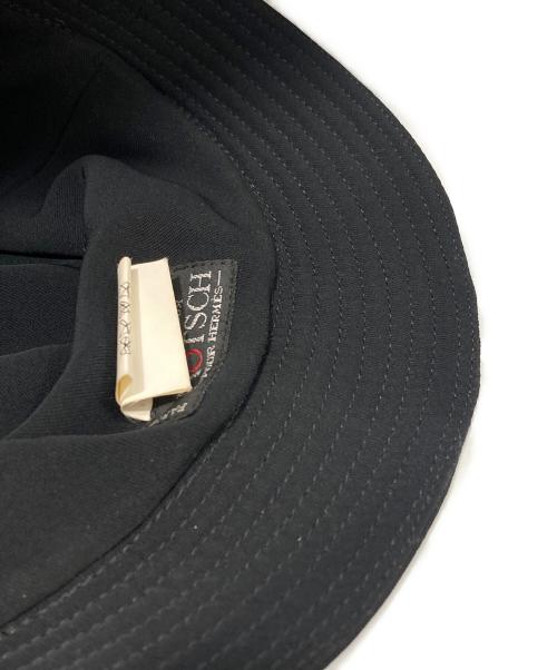 HERMES（エルメス）HERMES (エルメス) モッチバケットハット ブラック サイズ:56の古着・服飾アイテム