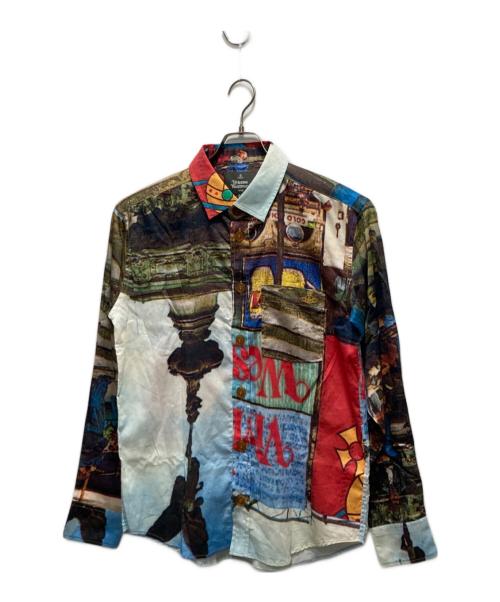 Vivienne Westwood（ヴィヴィアンウエストウッド）Vivienne Westwood (ヴィヴィアンウエストウッド) マルチプリントオーブシャツ マルチカラー サイズ:44の古着・服飾アイテム