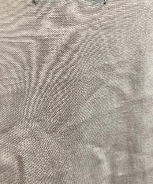 anuans（アニュアンス）anuans (アニュアンス) リネン混ピンタックフリンジワンピース ベージュ サイズ:FREEの古着・服飾アイテム