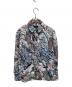 Paul Smith JEANS（ポールスミス ジーンズ）の古着「アニマル総柄長袖シャツ」｜ブルー×ホワイト