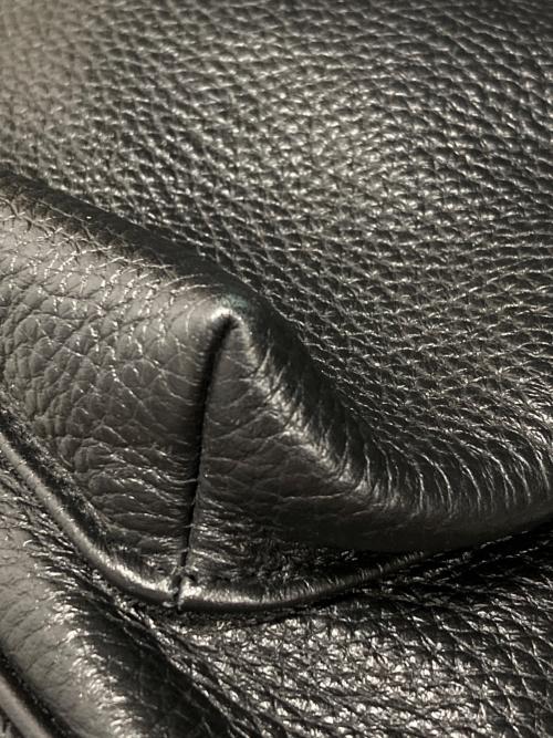 BEAUTY&YOUTH（ビューティーアンドユース）BEAUTY&YOUTH (ビューティーアンドユース) レザー デイパック ブラックの古着・服飾アイテム