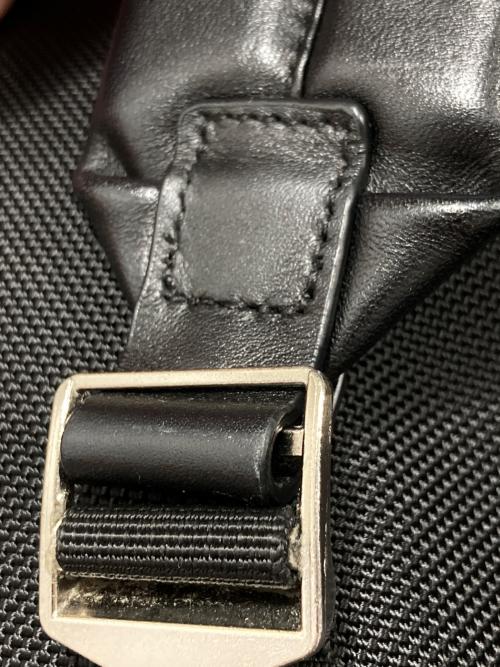 BEAUTY&YOUTH（ビューティーアンドユース）BEAUTY&YOUTH (ビューティーアンドユース) レザー デイパック ブラックの古着・服飾アイテム