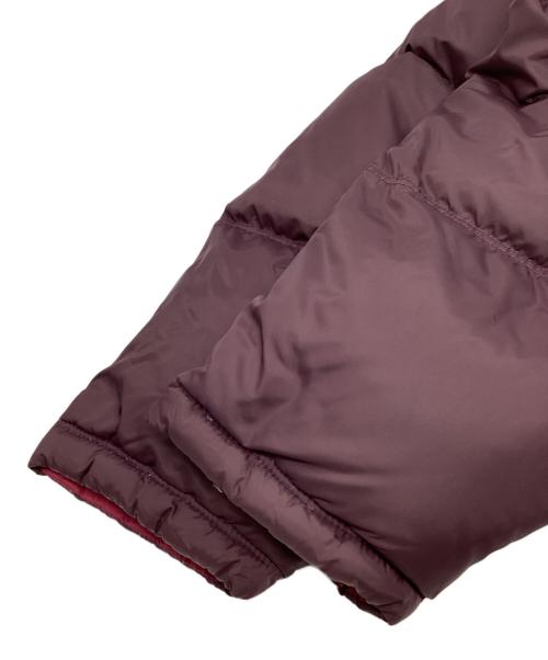 Timberland（ティンバーランド）Timberland (ティンバーランド) 刺繍ロゴリバーシブルダウンジャケット レッド サイズ:XLの古着・服飾アイテム