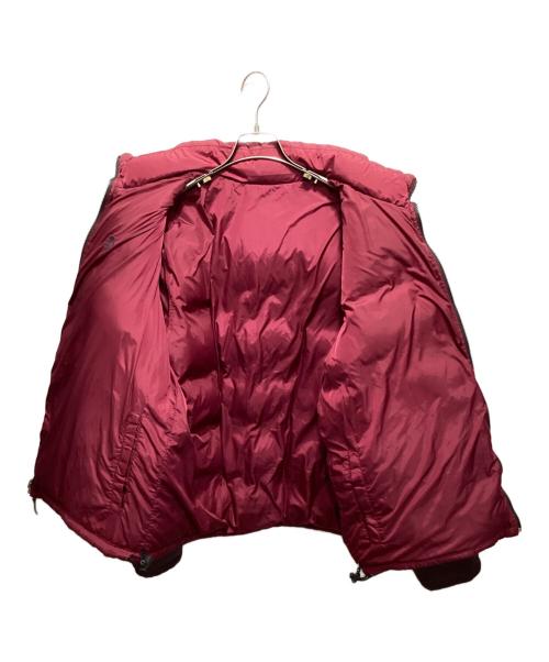 Timberland（ティンバーランド）Timberland (ティンバーランド) 刺繍ロゴリバーシブルダウンジャケット レッド サイズ:XLの古着・服飾アイテム