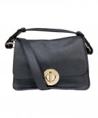 COLE HAANコールハーン）の古着「スモール ターンロック トップ ハンドル」｜ブラック