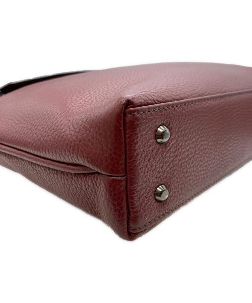 FUJITAKA（フジタカ）FUJITAKA (フジタカ) IKETEI レザービジネスバッグ レッドの古着・服飾アイテム