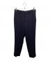 SOEJU（ソージュ）の古着「センタープレスパンツ」｜ネイビー