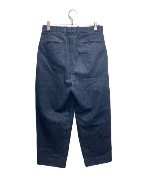 STEVEN ALAN（スティーブンアラン）STEVEN ALAN (スティーブンアラン) 13.5oz IN 2PLEATED DRESS TROUSERS/パンツ インディゴ サイズ:Mの古着・服飾アイテム