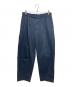 STEVEN ALAN（スティーブンアラン）の古着「13.5oz IN 2PLEATED DRESS TROUSERS/パンツ」｜インディゴ