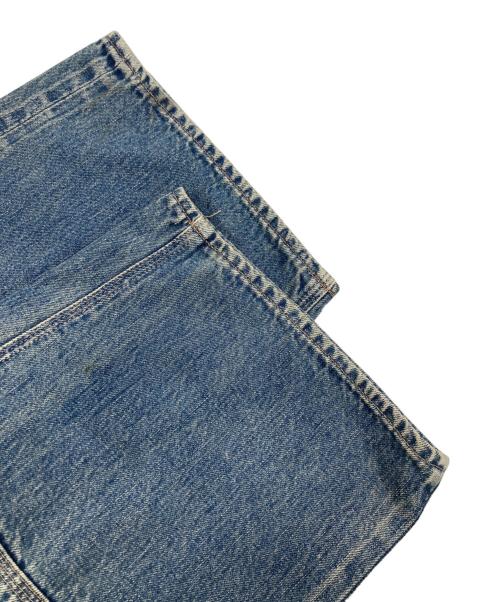 SUGARHILL（シュガーヒル）SUGARHILL (シュガーヒル) UNUSED (アンユーズド) FADED DOUBLE KNEE DENIM PANTS PRODUCTED BY UNUSED インディゴ サイズ:30の古着・服飾アイテム