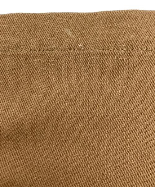 confect（コンフェクト）confect (コンフェクト) リネンコットンボタンフライパンツ ベージュ サイズ:3の古着・服飾アイテム