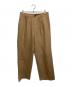 confect（コンフェクト）の古着「リネンコットンボタンフライパンツ」｜ベージュ