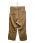 confect (コンフェクト) リネンコットンボタンフライパンツ ベージュ サイズ:3：9000円