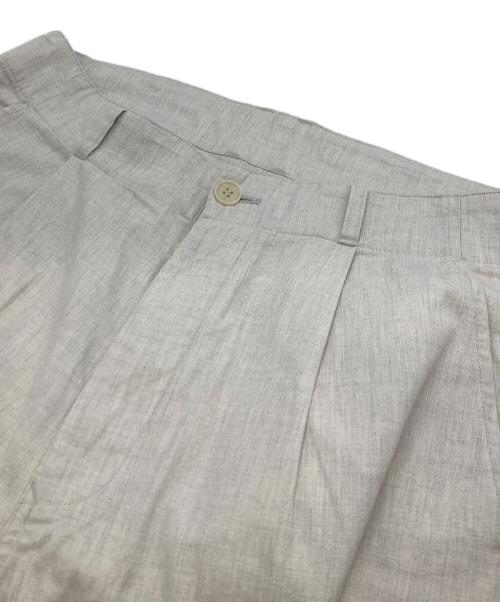 confect（コンフェクト）CONFECT (コンフェクト) コットンパナマ ワークトラウザーズ アイボリー サイズ:Xlの古着・服飾アイテム