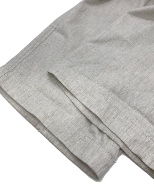 confect（コンフェクト）CONFECT (コンフェクト) コットンパナマ ワークトラウザーズ アイボリー サイズ:Xlの古着・服飾アイテム