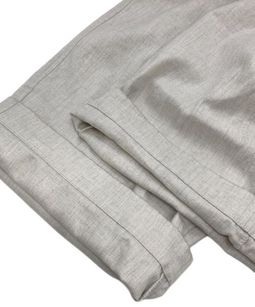 confect（コンフェクト）CONFECT (コンフェクト) コットンパナマ ワークトラウザーズ アイボリー サイズ:Xlの古着・服飾アイテム