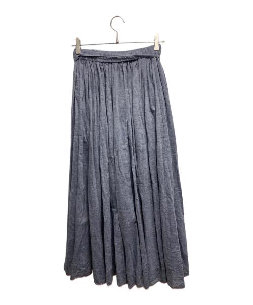 bunai（ブナイ）bunai (ブナイ) TONE (トーン) カディコットンロングスカート インディゴ サイズ:無しの古着・服飾アイテム