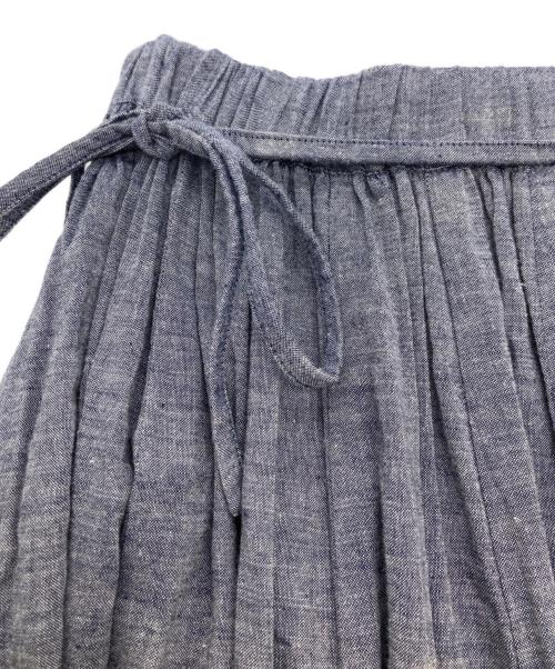 bunai（ブナイ）bunai (ブナイ) TONE (トーン) カディコットンロングスカート インディゴ サイズ:無しの古着・服飾アイテム