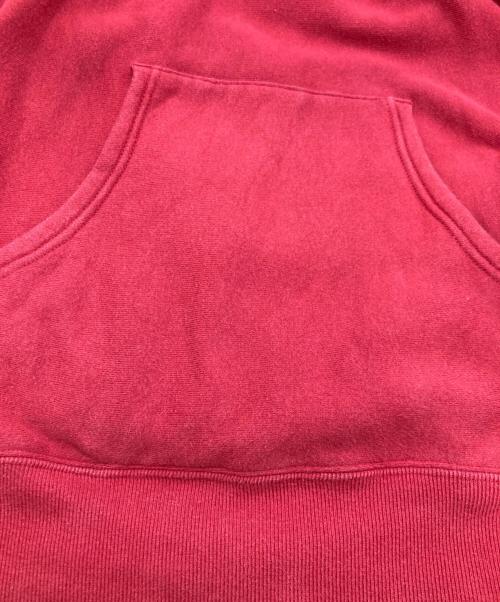 JOHN LAWRENCE SULLIVAN（ジョン ローレンス サリバン）JOHN LAWRENCE SULLIVAN (ジョン ローレンス サリバン) EVERLAST (エバーラスト) コラボプリントプルオーバーパーカー レッド サイズ:Mの古着・服飾アイテム