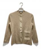Salvatore Ferragamoサルヴァトーレ フェラガモ）の古着「ニットカーディガン」｜ベージュ
