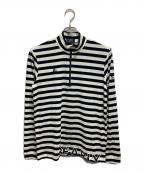 PEARLY GATESパーリーゲイツ）の古着「ゴルフウェア(トップス)」｜ホワイト×ブラック