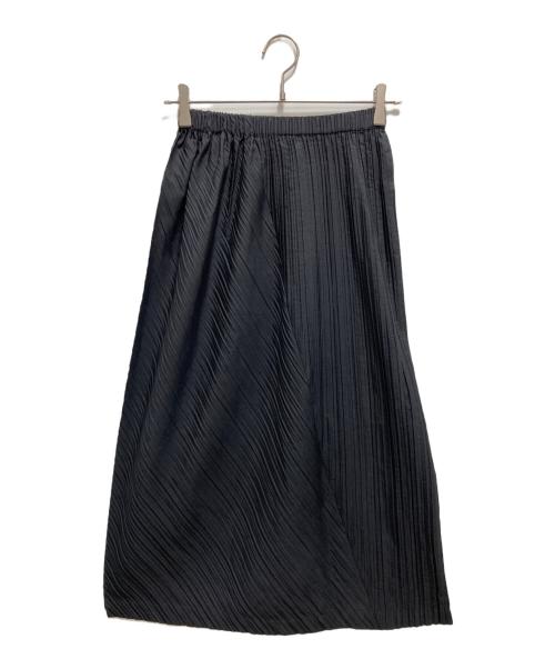 ISSEY MIYAKE（イッセイミヤケ）ISSEY MIYAKE (イッセイミヤケ) 筆タグ プリーツスカート ブラック サイズ:Mの古着・服飾アイテム