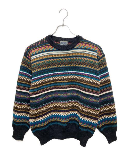 KENZO（ケンゾー）KENZO (ケンゾー) 【OLD】総柄ニット マルチカラー サイズ:不明の古着・服飾アイテム
